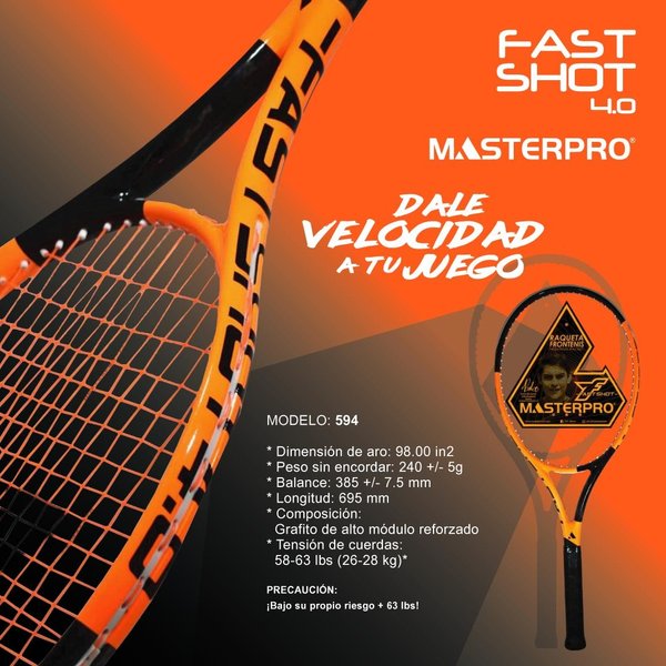 Raqueta MASTER PRO 4.0
