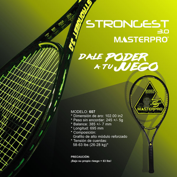 Raqueta MASTER PRO Stronger